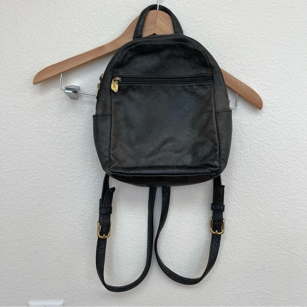 Libaire Vintage Mini Leather Backpack